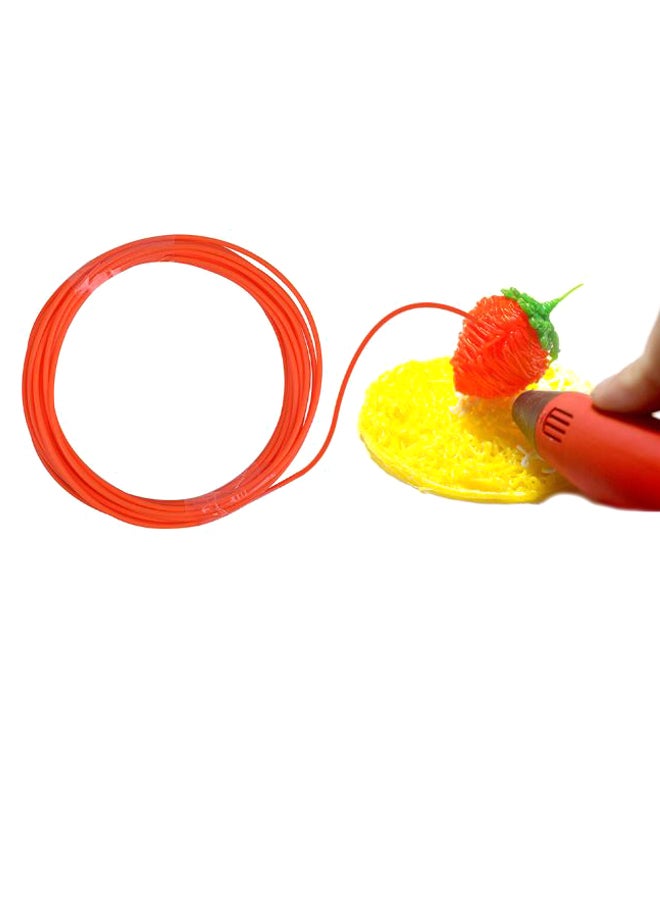 10-Piece Filament Refills For 3D Pen Multicolour - Image 2